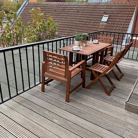 Charmante Ferienwohnung Mit Terrasse Im Herzen Von 诺登 外观 照片