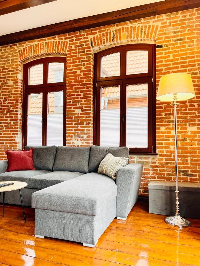 Charmante Ferienwohnung Mit Terrasse Im Herzen Von 诺登 外观 照片